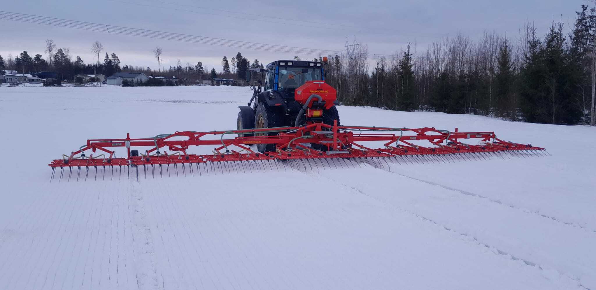 Kerääjäkasvien hankikylvöä